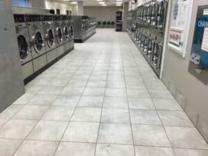 Clean and safe laundry near New Hope MN at a family-friendly laundromat offering a hygienic environment.